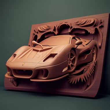 3D model Ferrari F50 (STL)